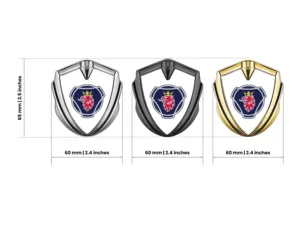 Scania Emblem Silicon Badge Minimal Style Universal Fit